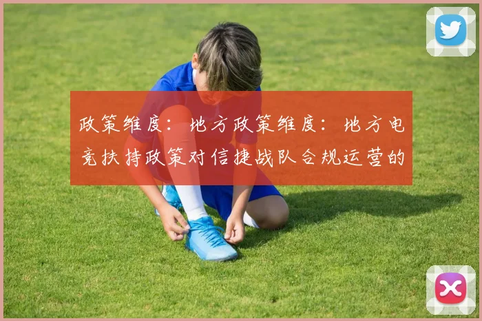 政策维度：地方政策维度：地方电竞扶持政策对信捷战队合规运营的启示